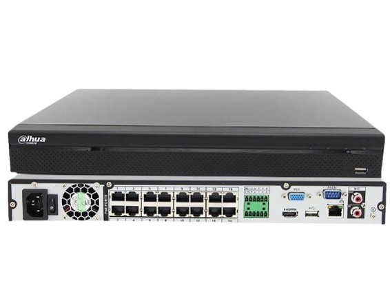 DAHUA DHI-NVR4232-4KS2/L - NVR DE 32 CANALES IP. 8 MP. (4K) RENDIMIENTO DE 160 MBPS / SMART H.265+ / 2 BAHÍAS DE DISCOS DUROS DE HASTA 10 TB. HDMI&VGA / 4&2 E&S DE ALARMAS / SOPORTA CÁMARAS WIZ SENSE #Dahua #Proyectos #Seguridad #InteligenciaArtificial