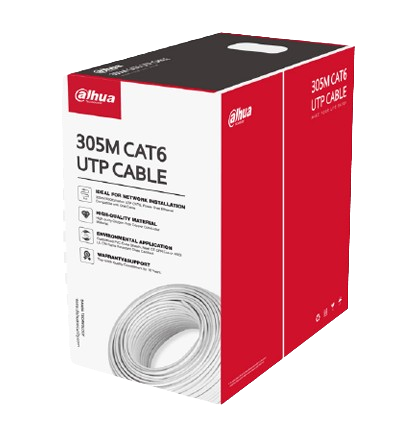 DAHUA DH-PFM920I-6UN-CN - BOBINA DE CABLE DAHUA / UTP 100% COBRE / CAT. 6 / COLOR BLANCO / INTERIOR / 305 METROS 1000 PIES / IDEAL PARA REDES & VIDEO. #TecnologíaEnRedes #SolucionesDahua #VideovigilanciaAvanzada #InnovaciónEnSeguridad