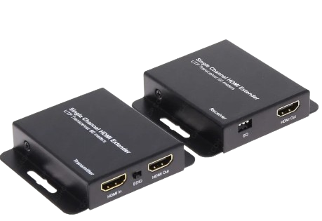 KIT DE TRANSMISOR Y RECEPTOR HDMI POR CABLE UTP A 1080P.  EXTENSOR HDMI. DISTANCIA DE 50 METROS PROTECCION DE INTERFERENCIA ACTIVO.