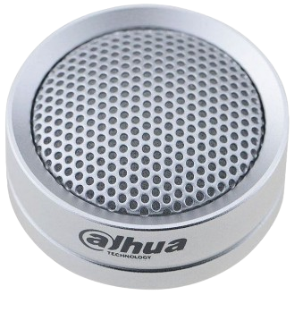 DAHUA DH-HAP120 - MICRÓFONO DAHUA DE ALTA FIDELIDAD CON ALCANCE DE 10-70m^2 OMNIDIRECCIONAL 12V.DC.  #DahuaDHAP120 #AudioBidireccional #SistemasDeSeguridad #AltavozDeSeguridad #TecnologíaDahua #AudioDeCalidad