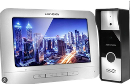 [DS-KIS202] KIT DE VIDEO PORTERO ANÁLOGO HIKVISION. MANOS LIBRES CON PANTALLA LCD A COLOR DE 7" #Hikvision #VideoPortero #Analogo