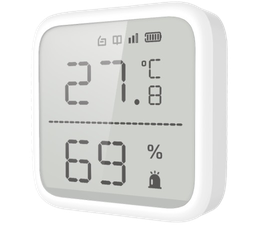 [DS-PDTPH-WB] HIKVISION DS-PDTPH-E-WB - (AX- PRO) DETECTOR DE TEMPERATURA Y DETECTOR DE HUMEDAD INALÁMBRICO / 2.7" DE TAMAÑO / USO EN INTERIOR / RANGO DE DETECCIÓN DESDE -35°C HASTA 99°C. #Hikvision #ControlAmbiental #SeguridadInteligente #SensorTemperatura #AXPRO #SmartHome #HikvisionSensor