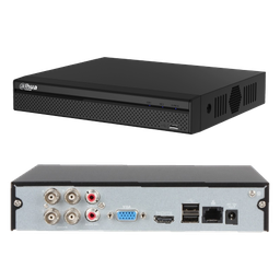 [DH-XVR5104HS-X] XVR DE 4 CH. PENTA-HÍBRIDO 1080P./IP. SOPORTA 1 SATA HASTA 10 TB. FORMATOS HDCVI / AHD / TVI / CVBS