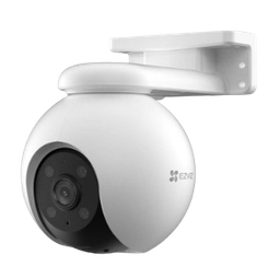 [CS-H8] ﻿CÁMARA EZVIZ PT WIFI / (3K) 5MP / VISIÓN 360° / DETECCIÓN HUMANA / DETECCIÓN DE VEHICULO / SIRENA / LUZ PARPADEANTE / COLORES EN OSCURIDAD / MICRO SD / PRESETS / EXTERIOR.﻿