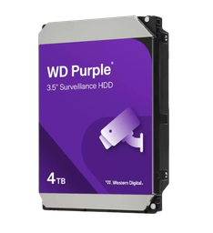 [WD43PURZ] DISCO DURO DE 4TB PARA VIDEO VIGILANCIA. WESTERN DIGITAL PURPLE SURVEILLANCE HARD DRIVE 5400RPM 3.5" 256MB.