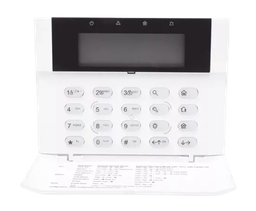 [DS-PK1-LRT] TECLADO LCD CON LECTOR DE TAG INTEGRADO / BUS SPEED-X / 2 ENTRADAS DE ALARMA Y 1 SALIDA / COMPATIBLE CON PANELES AX HYBRID PRO. #Hikvision #AlarmasInalambricas #SeguridadHikvision #PanelesDeAlarma #InnovaciónEnSeguridad #HikvisionLatam