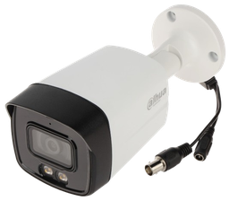 [DH-HAC-HFW1239TLMN-IL-A-0280B-S2] CÁMARA ANÁLOGA BULLET DE 2 MP. DAHUA. ILUMINADOR LED DUAL INTELIGENTE + FULL COLOR / LENTE DE 2.8 MM / 107 GRADOS DE APERTURA. MICRÓFONO INTEGRADO 40 Mts. DE ILUMINACIÓN IR Y VISIBLE WDR REAL DE 130 DB IP67.#Dahua #Seguridad #VOLDH #NOV
