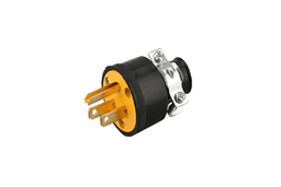 [MGM-ENCHUFE.PORALIZADO 15A] ENCHUFE POLARIZADO DE 15A DE COLOR NEGRO