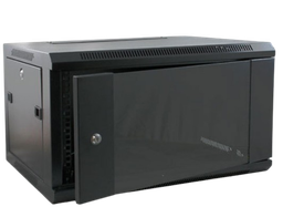[MGM-GAB-MINI-6U] GABINETE DE SEGURIDAD DE 6U. MINI DE MARCA MGM 540x400MM PARA CCTV Y REDES CON APERTURA LATERALES Y OPCIÓN A CERRADURA.