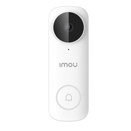 [DB61I-W-D4N-IMOU] TIMBRE VIDEO IMOU 164° LENTE FISH EYE 1P65 DE 5MP