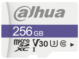 [DHI-TF-C100/256GB] TARJETA DE MEMORIA MICRO SD DE 256 GB. DAHUA CLASE 10.