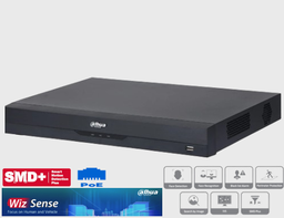 [DHI-NVR2108HS-8P-I2] NVR DE 8 CANALES DE 8MP. (4K) DAHUA. WIZSENSE/ 8 PUERTOS POE/ H265+/ RENDIMIENTO DE 80 MBPS/ HDMI Y VGA/ 1 CH DE RECONOCIMIENTO FACIAL/ PROTECCIÓN PERIMETRAL/ SMD PLUS/ 1 BAHÍA DE DISCO DURO 10TB.