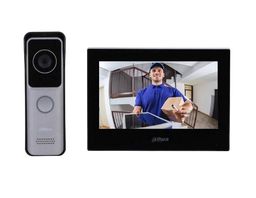 [DHI-KTW02] KIT DE VIDEO PORTERO IP. WIFI DAHUA. CON UN EXCELENTE MONITOR DE 7 PULGADAS WIFI/ 6&1 E&S DE ALARMA/ SOPORTA POE/ FRENTE DE CALLE CON CÁMARA DE 2MP. RANURA MicroSD/ APERTURA DE PUERTA/ SOPORTA HASTA 3000 TARJETAS/ IP65. #LoNuevo