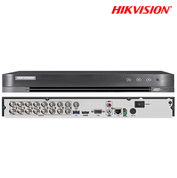 [IDS-7216HQHI/M1S] DVR HIKVISIONDE 16CH / 4MP/ 1 BAHIA DE DISCO DURO/ AUDIO COAXITRON/ SALIDA DE VIDEO EN FULL HD/ 8CH IP