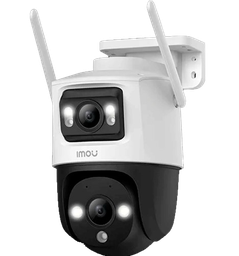 [IPC-S7XN-10M0WED-0360B-IMOU] CÁMARA IP. PT. IMOU CRUISER DUAL DE 10MP. WIFI FULL COLOR / LENTE FIJO DE 5MP. + Y LENTE PT 5MP. 30 Mts DE ILUMINACIÓN NOCTURNA MICRÓFONO Y ALTAVOZ INTEGRADOS AUDIO BIDIRECCIONAL IMOU SENSE #Imou #LoNuevo #Seguridad