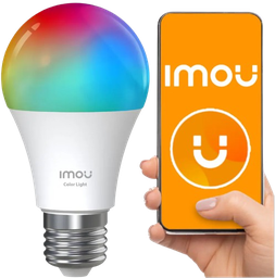 [IOT-CL1B-5-E26-US] IMOU IOT-CL1B-5-E26-US BOMBILLA INTELIGENTE MULTICOLOR IMOU CON APLICACIÓN DE CONTROL REMOTO RGBCW WIFI QUE CAMBIA DE COLOR, BOMBILLAS LED DE VARIAS ESCENAS, COMPATIBLE CON HORARIOS DE ALEXA, 15000H, ULTRA LARGA, PAQUETE. #Imou #Colores #Wifi