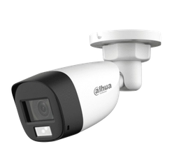 [DH-HAC-HFW1500CLN-IL-A-S2] CÁMARA ANÁLOGA BULLET DE 5 MP. DAHUA. ILUMINACIÓN DUAL INTELIGENTE + FULLCOLOR / LENTE DE 2.8MM / 106 GRADOS DE APERTURA / 20 METROS DE IR Y LUZ VISIBLE / MICRÓFONO INTEGRADO / IP67 / SOPORTA: CVI/CVBS/AHD/TVI. #Dahua #CámarasDahua #SeguridadAvanzada #TecnologíaHDCVI #Resolución5MP