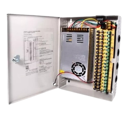 [MGM-FP-121830A] MGM MGM-FP-121830A - FUENTE DE PODER CENTRALIZADA MARCA MGM CON 18 SALIDAS DE DISTRIBUCIÓN 12V. DC 30A. DISEÑO VERTICAL Y CAJA DEL INTERRUPTOR DE LA FUENTE DE ALIMENTACIÓN DEL CANAL. #MGM #FuenteDePoder #Seguridad #Proyectos
