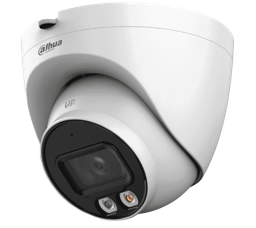 [DH-IPC-HDW2449TP-S-LED-0280B] DAHUA IPC-HDW2449T-S-IL - CAMARA DOMO IP. DE 4MP / CON ILUMINADOR DUAL INTELIGENTE + FULL COLOR / WIZ SENSE / LENTE DE 2.8MM / 95 GRADOS / MICRÓFONO INTEGRADO /30 MTS DE IR Y LUZ VISIBLE / METÁLICA / RANURA MICROSD 256GB / WDR DE 120 DB / SMD PLUS / POE. #CamaraIP #SeguridadExterior #CamaraDomo