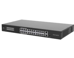 [UN-NSW3000-24T1GT1GC-POE-IN] UNIVIEW UN-NSW3000-24T1GT1GC-POE-IN - SWITCH POE 24 CLOUD MANAGEMENT ETHERNET UNIVIEW 24 x 10/100MBPS POE (RJ45)/ 1 X GIGABIT PORT (RJ45)/1 X GIGABIT COMBO / PODER TOTAL MÁXIMO 250W / PORT MIRRORING / PORT ANTI-LOOP / VLAN / LINK AGGREGATION / FLOW CONTROL / ADMINISTRACIÓN DE PUERTOS REMOTOS / REINICIO DE IPC. #UNIVIEWSwitch #RedesInteligentes #TecnologíaPoE #SistemasDeVideovigilancia #SwitchProfesional