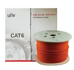 [UN-CAB-LC3100A-E-IN] UNIVIEW UN-CAB-LC3100A-E-IN - CABLE UTP CAT6. 100% COBRE / FORRO PVC COLOR NARANJA / 4 PARES CALIBRE 24 AWG / USO INTERIOR / ESPECIAL PARA INSTALACIONES SEGURIDAD DE CCTV, VIDEO, DATOS, REDES & ETHERNET / CERTIFICACIÓN UL. BOBINA 1000 PIES / 305 METROS. #UNIVIEW #CableCat6 #Redes #UTPCable #InfraestructuraTI #Conectividad #Tecnología #Networking