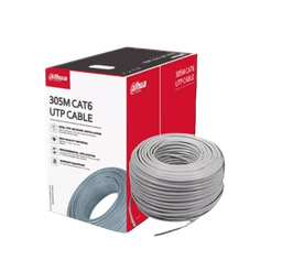 [DH-PFM920I-6UN-CN-GRIS] DAHUA DH-PFM920I-6UN-CN - BOBINA O CABLE DAHUA / UTP 100% COBRE / CAT. 6 / COLOR GRIS / INTERIOR / 305 METROS 1000 PIES / IDEAL PARA REDES & VIDEO. #Dahua #CableUTPCAT6 #Redes #PoE #CableadoEstructurado #AltaCalidad #Seguridad #Tecnología