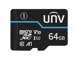 [UN-TF-64G-T-L] 1 UNIVIEW UN-TF-64G-T-L - TARJETA MICRO SD DE 64 GB CLASE 10 ESPECIAL PARA VIDEO VIGILANCIA (CCTV). #UNIVIEW #TarjetaMicroSD #64GBUNIVIEW #AlmacenamientoSeguridad #MemoriaParaCámaras