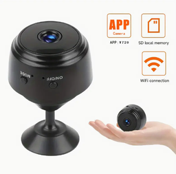 [MGM-CAMARA-A9] MGM 	MGM-CÁMARA-A9 - MINI CAMARA DE VIGILANCIA A9, CÁMARA DE SEGURIDAD INTELIGENTE PARA HOGAR CON WIFI, CÁMARA REMOTA MÓVIL 2.4G APLICACIÓN REMOTA MÓVIL, MAYORDOMO, CÁMARA INALÁMBRICA. #CamaraWiFi #CamaraSeguridadMGM #CamaraA9 #VigilanciaRemota #CamaraHogar #SeguridadInteligente #MGMTech