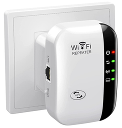[MGM-REPETIDOR-WIFI-BLANCO] MGM MGM-REPETIDOR-WIFI-BLANCO EXTENSOR DE WIFI 2024 - COBERTURA DE 3000 PIES CUADRADOS, ENCHUFE ESTADOUNIDENSE, CONFIGURACIÓN SENCILLA CON UN SOLO TOQUE, ETHERNET, CON CAPACIDAD DE PUNTO DE ACCESO. #RepetidorWiFiMGM #AmplificadorDeSeñal #WiFiParaElHogar #WiFi300Mbps #MGMTech #RedEstable