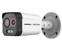 [DS-2TD2608-2/QA] 1 HIKVISION DS-2TD2608-2/QA – CÁMARA IP. DUAL / TÉRMICA 2.6 MM (96 X 72) / ÓPTICO 6 MM 4MP. / DETECCIÓN DE INTRUSIÓN POR VCA 30 MTS /30 MTS LUZ BLANCA / EXTERIOR IP67 / POE / SIRENA Y LUZ INTERMITENTE INTEGRADA / MICRO SD / COLORVU Y ACUSENSE.