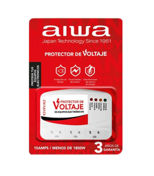 [AWCRVBX3E01] AIWA AWCRVBX3E01 - PROTECTOR DE VOLTAJE / 120V. AC / TRIPLE TOMA / 15 AMPS. #AIWA #ProtectorDeVoltaje #SeguridadElectrica #ProtecciónAIWA #TripleSalida #VoltajeSeguro #ProtegeTusEquipos #PicosDeVoltaje #ElectrónicaAIWA #AiwaPanama #SolucionesAIWA