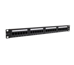 [MGM-PATCH-PANEL-24-CAT5] PATCH PANEL DE 24 PUERTOS / CAT 5 . 1U