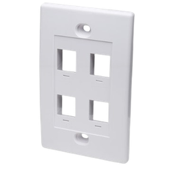 [MGM-FACEPLATE-4S] FACEPLATE DE 2 PUERTOS PARA REDES RECTANGULAR MARCA MGM #MGM #Redes #Proyectos #Faceplat