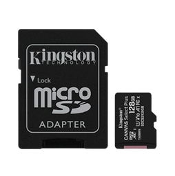 [MICRO SD-128GB-KINSGTONS] MICRO SD CLASE10 128GB KINGSTON - CANVAS SELECT PLUS.