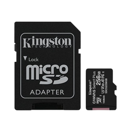 [MICROSD-256GB-KINGSTONS] MICRO SD CLASE10 DE 256GB. KINGSTON - CANVAS SELECT PLUS.