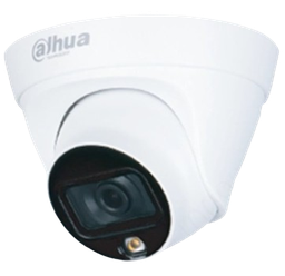 [DH-IPC-HDW1239T1P-A-LED-S5-QH2] CÁMARA IP DOMO DE 2MP. DAHUA FULL COLOR. LENTE DE 2.8MM/ 110 GRADOS DE APERTURA/ MICRÓFONO INTEGRADO/ LUZ BLANCA DE 15 MTS/ H.265/ IP67/ POE/ DWDR.