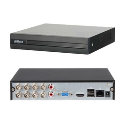 [DH-XVR1B08-I] DVR DE 8 CH. PENTAHIBRIDO 1080P LITE/ H265+/ 2 CH IP ADICIONALES 8+2/ 1 SATA HASTA 6TB/ P2P/ SMART AUDIO HDCVI