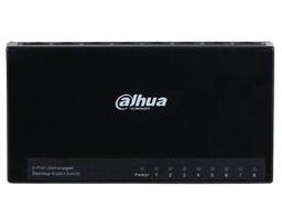 [DH-PFS3008-8GT-L] DAHUA DH-PFS3008-8GT-L-V2 - SWITCH DE MESA 8 PUERTOS DAHUA GIGABITS ETHERNET. 10/100/1000/ DISEÑO COMPACTO / SWITCHING 8 Gbps / VELOCIDAD DE REENVÍO DE PAQUETES 11.9 Mbps. #DahuaSwitchPoE #RedesDeSeguridad #DH_PFS3008_8GT_L #SwitchGigabit