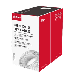 [DH-PFM920I-6UN-CN] DAHUA DH-PFM920I-6UN-CN - BOBINA DE CABLE DAHUA / UTP 100% COBRE / CAT. 6 / COLOR BLANCO / INTERIOR / 305 METROS 1000 PIES / IDEAL PARA REDES & VIDEO. #TecnologíaEnRedes #SolucionesDahua #VideovigilanciaAvanzada #InnovaciónEnSeguridad